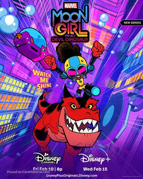 &quot;Marvel&#039;s Moon Girl and Devil Dinosaur&quot; - Movie Poster