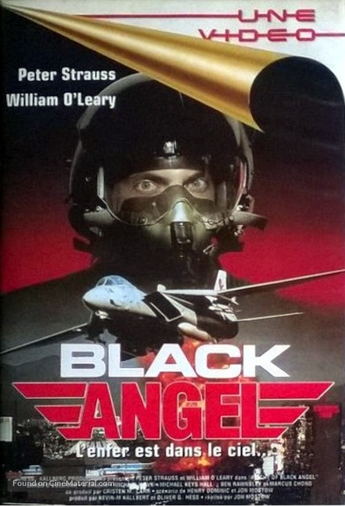 Flight of Black Angel - French VHS movie cover