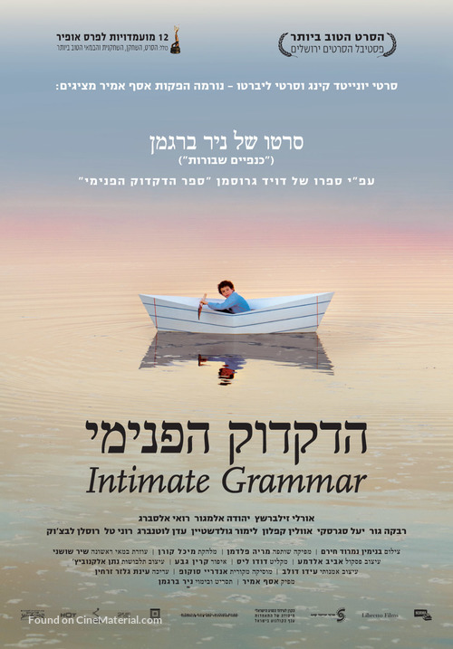Hadikduk HaPnimi - Israeli Movie Poster