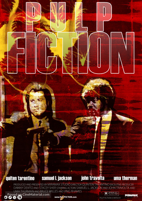 Pulp Fiction (1994) Dutch movie poster