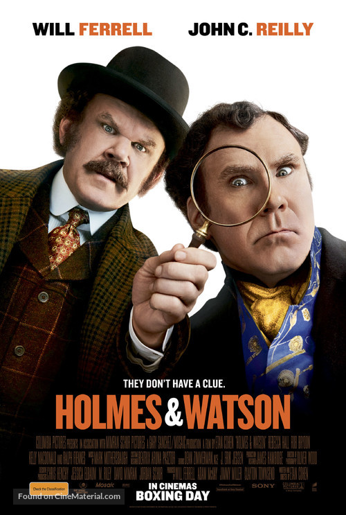 Holmes &amp; Watson - Australian Movie Poster