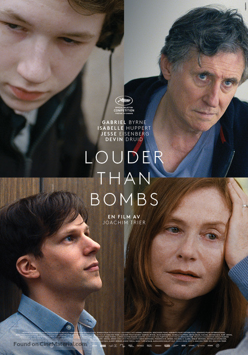 Louder Than Bombs - Norwegian Movie Poster
