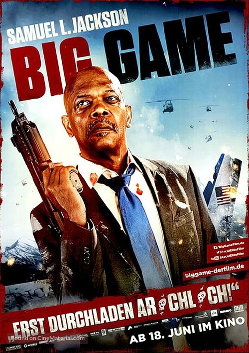 Big Game - German Movie Poster