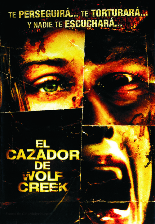 Wolf Creek - Argentinian DVD movie cover