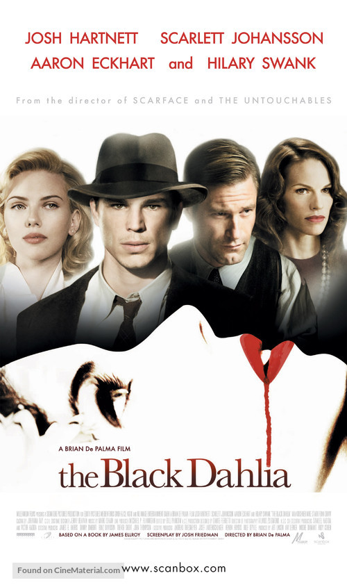 The Black Dahlia - Danish Movie Poster