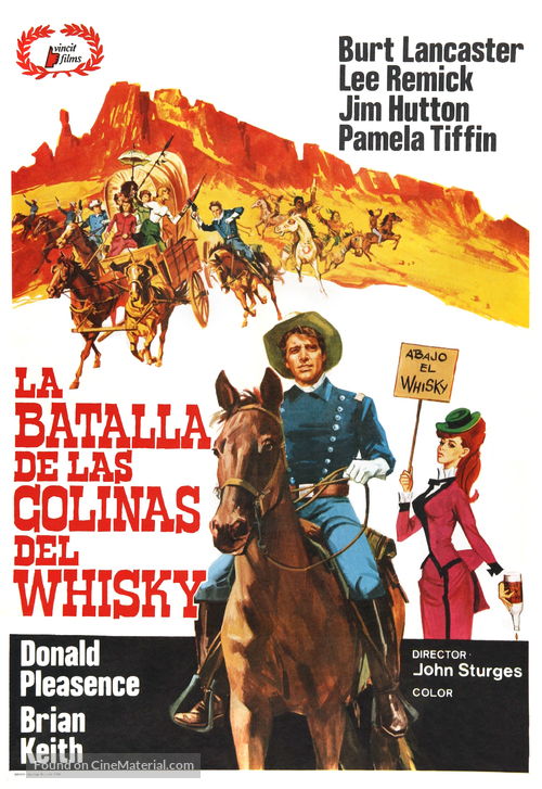 The Hallelujah Trail - Spanish Movie Poster