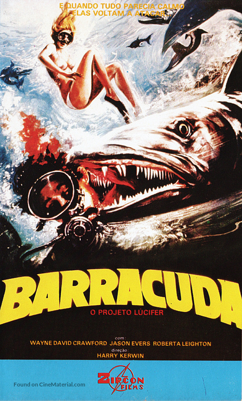 Barracuda - Brazilian VHS movie cover