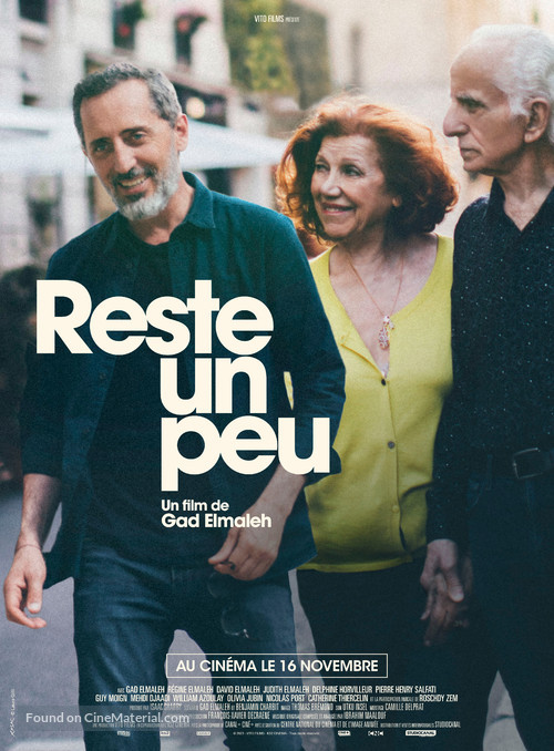 Reste un peu - French Movie Poster