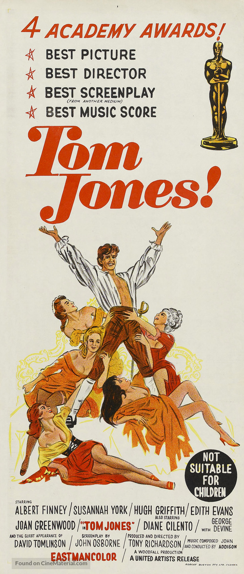 Tom Jones - Australian Movie Poster