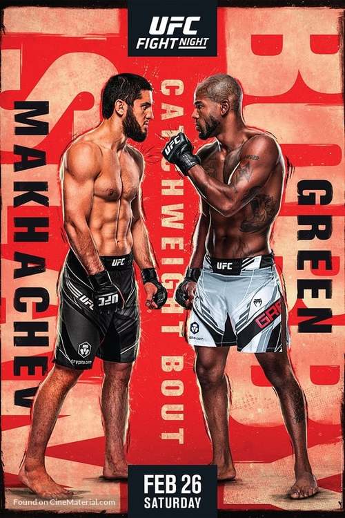 &quot;UFC on ESPN&quot; Makhachev vs. Green - Movie Poster