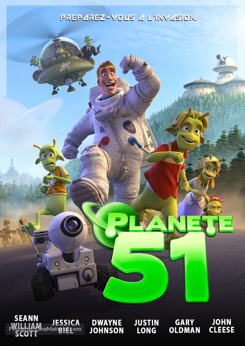 Planet 51 - French Movie Poster