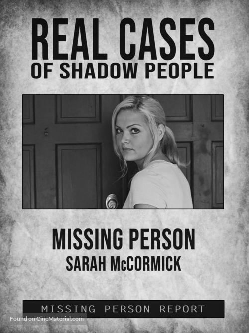 Real Cases of Shadow People: The Sarah McCormick Story - Movie Poster