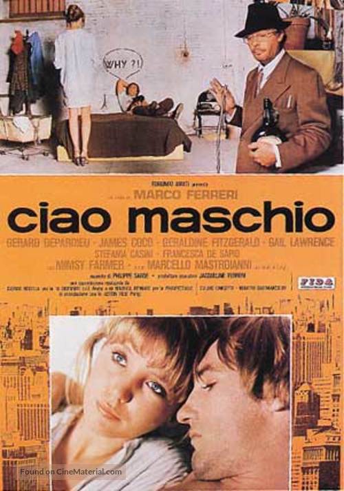 Ciao maschio - Italian Movie Poster