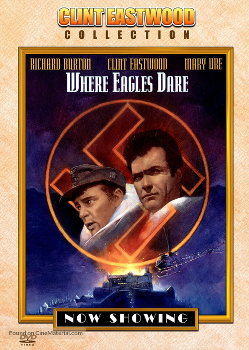 Where Eagles Dare - DVD movie cover
