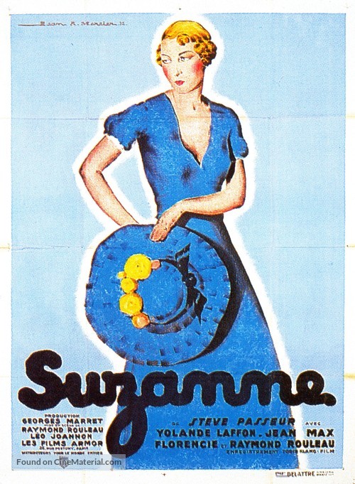 Suzanne - French Movie Poster