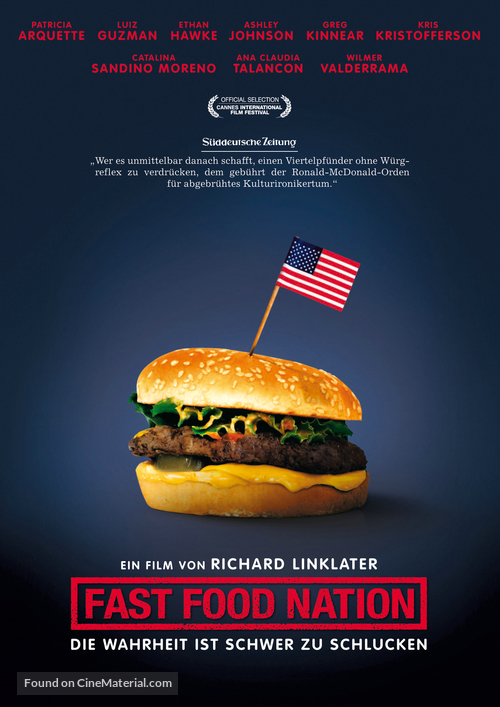 Fast Food Nation - German Movie Poster