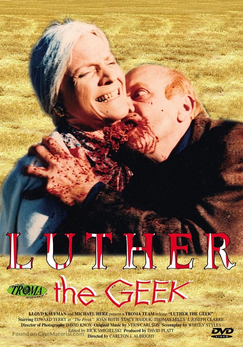Luther the Geek - French DVD movie cover