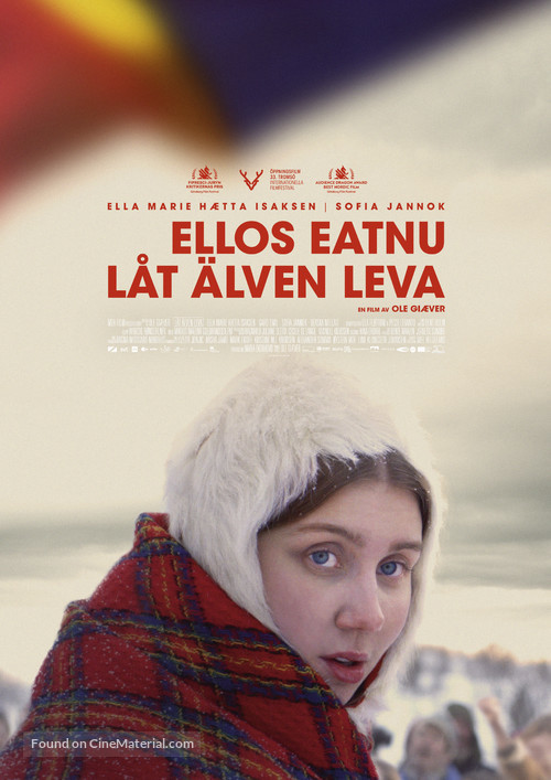 Ellos eatnu - La elva leve - Swedish Movie Poster