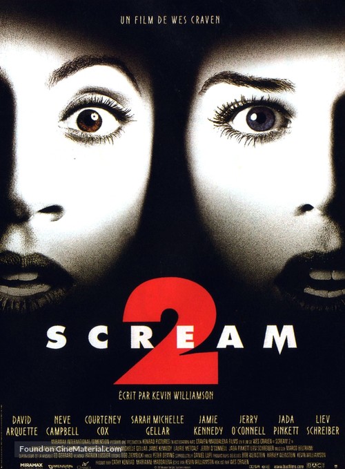 Scream 2 - French Movie Poster