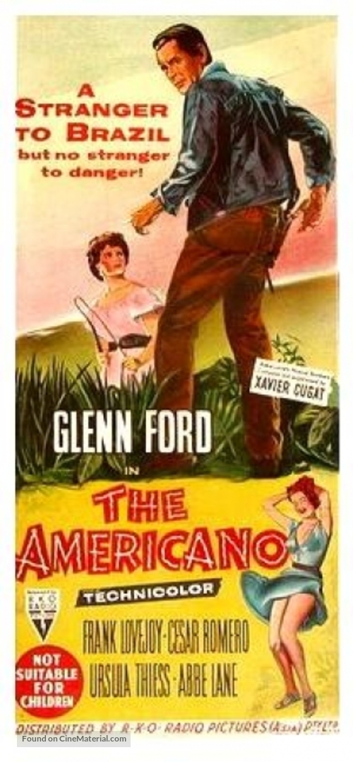 The Americano - Australian Movie Poster