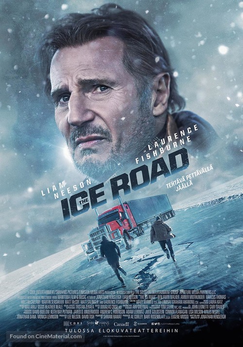 The Ice Road - Finnish Movie Poster