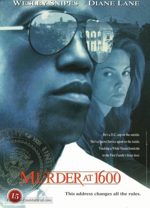 Murder At 1600 - Danish DVD movie cover