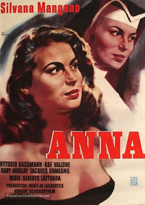 Anna - German Movie Poster