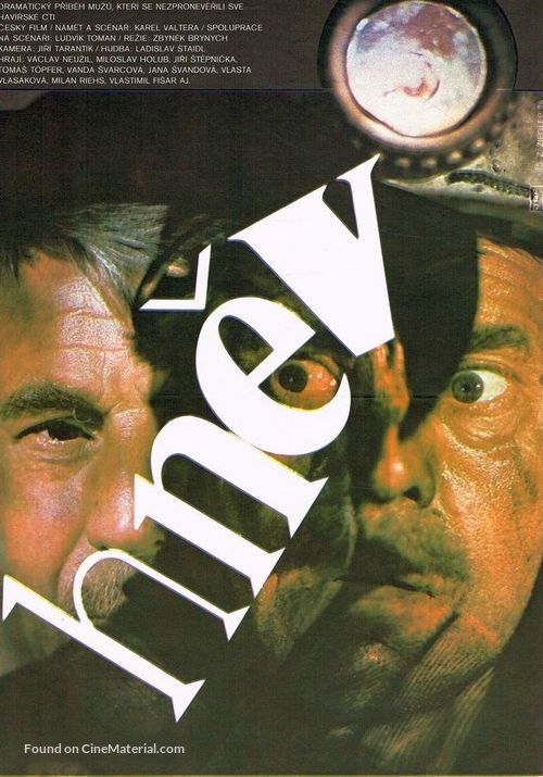 Hnev - Czech Movie Poster