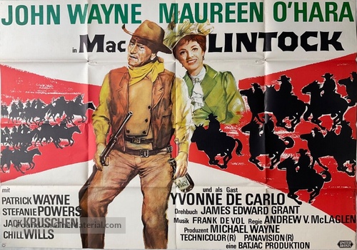 McLintock! - German Movie Poster