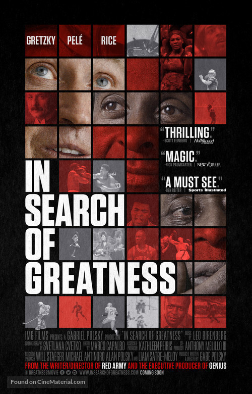 In Search of Greatness - Movie Poster