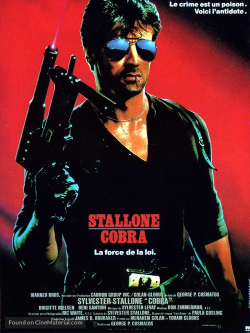 Cobra - French Movie Poster