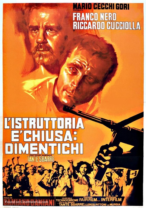 L&#039;istruttoria &egrave; chiusa: dimentichi - Italian Movie Poster