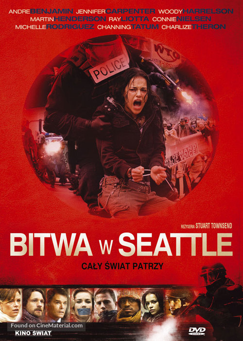 Battle in Seattle - Polish DVD movie cover