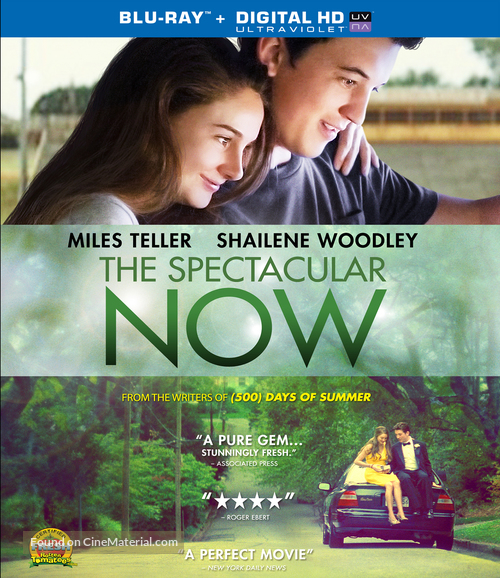 The Spectacular Now - Blu-Ray movie cover