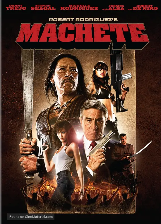 Machete - DVD movie cover