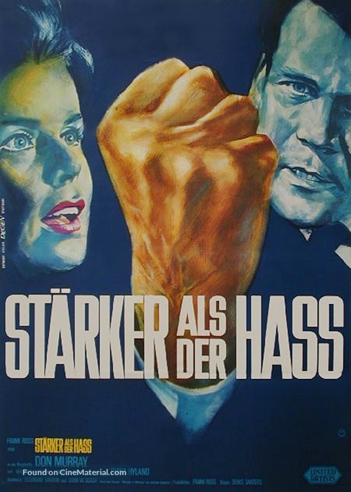 One Man&#039;s Way - German Movie Poster