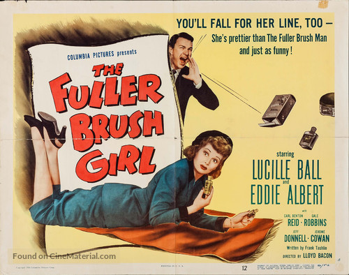 The Fuller Brush Girl - Movie Poster