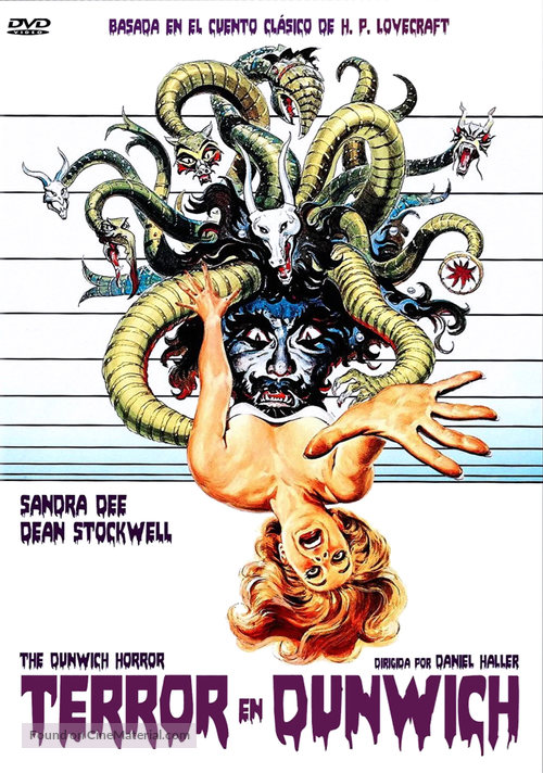 The Dunwich Horror - Spanish DVD movie cover