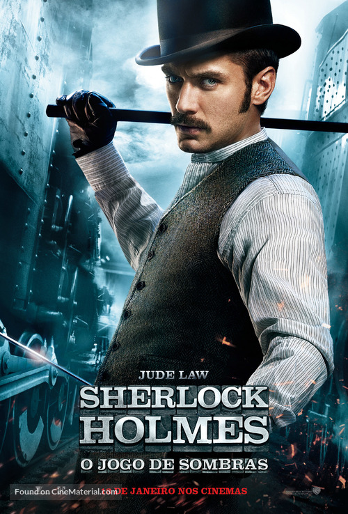 Sherlock Holmes: A Game of Shadows - Brazilian Movie Poster