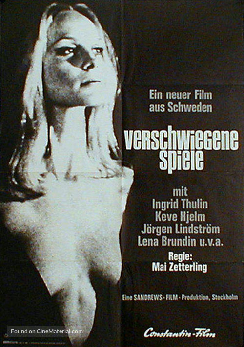 Nattlek - German Movie Poster