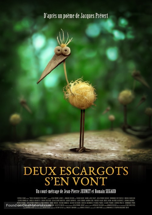 Deux escargots s&#039;en vont - French Movie Poster