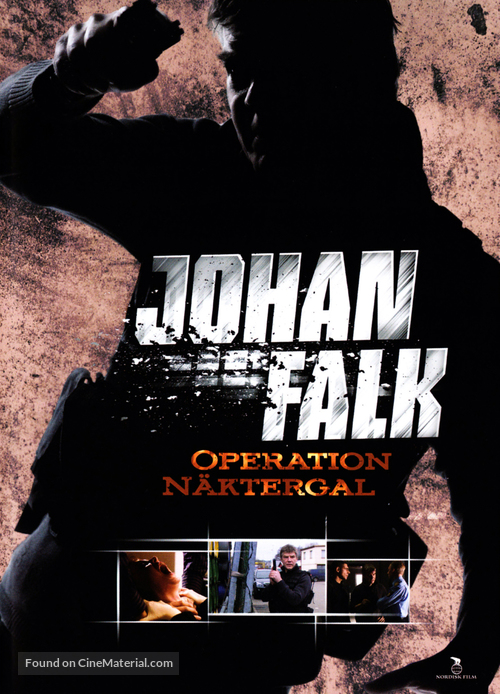 Johan Falk: Operation N&auml;ktergal - Swedish Movie Cover