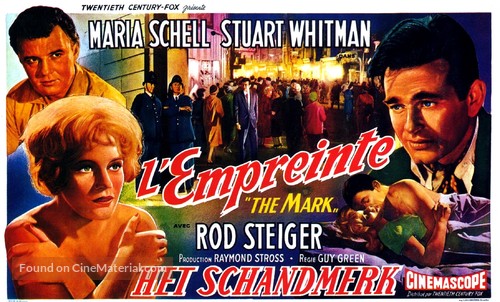 The Mark - Belgian Movie Poster
