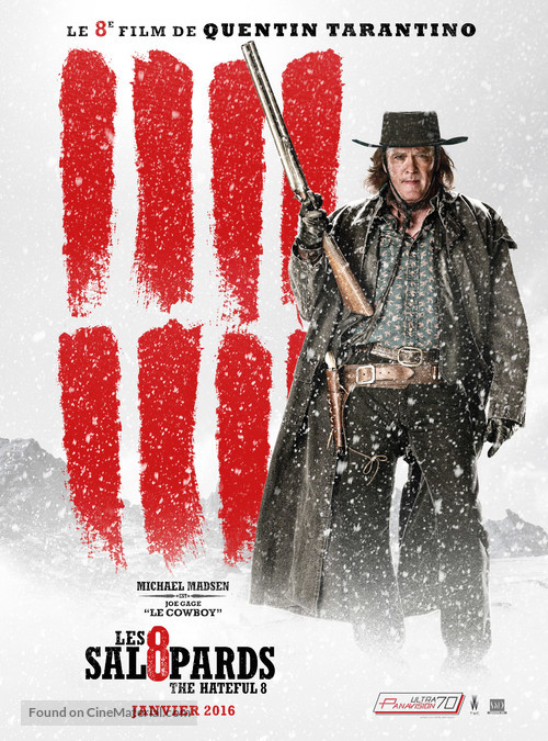 The Hateful Eight - French Movie Poster