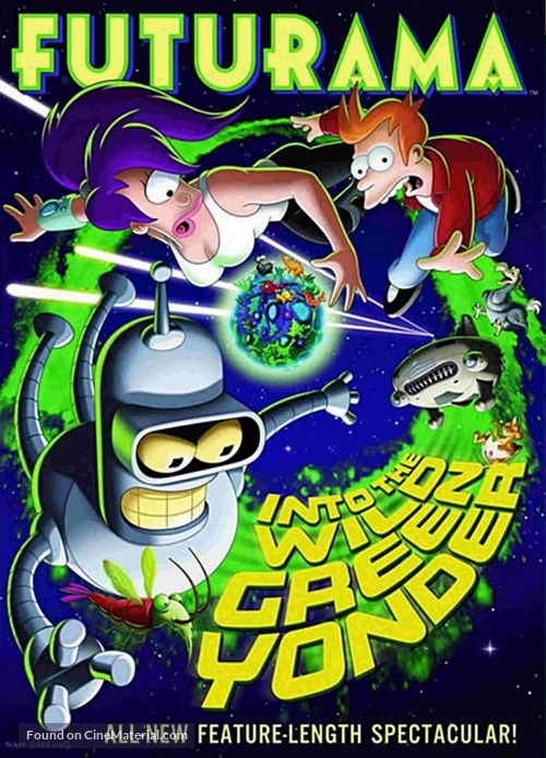 Futurama: Into the Wild Green Yonder - DVD movie cover