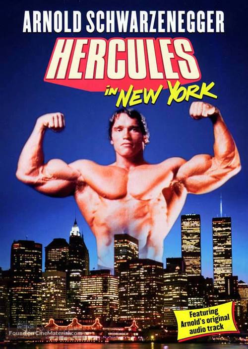 Hercules In New York - DVD movie cover