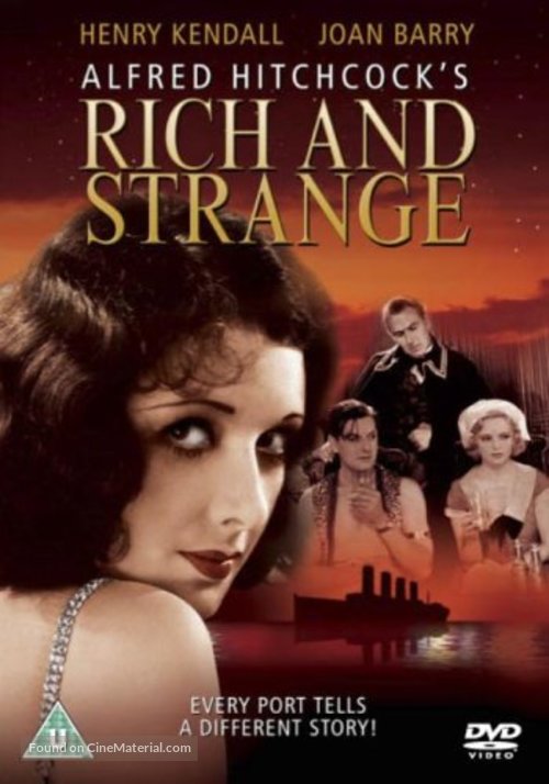 Rich and Strange - British DVD movie cover