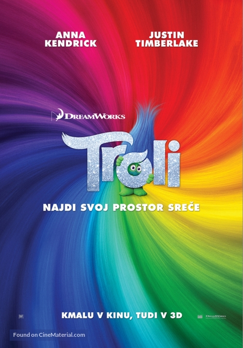 Trolls - Slovenian Movie Poster