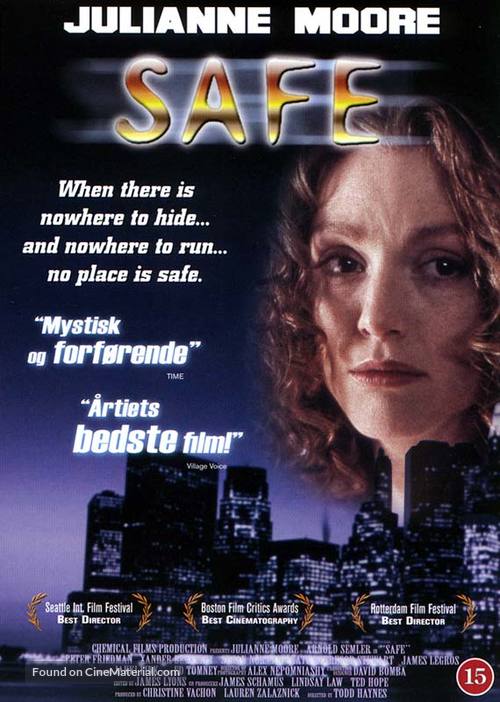 Safe - Danish DVD movie cover