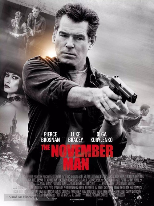 The November Man - French Movie Poster